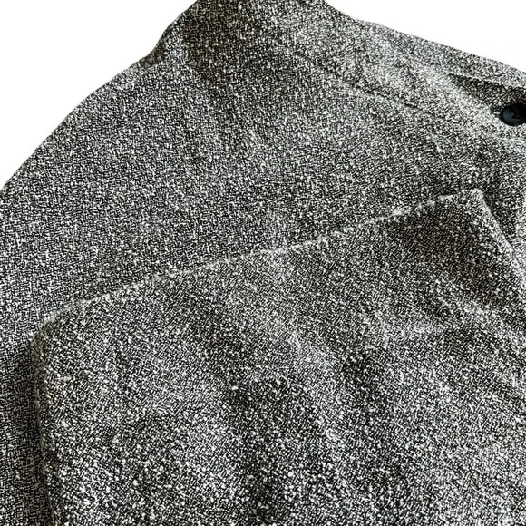 Sharon Young Gray Lined Textured Trousers 10 - Picture 2 of 3